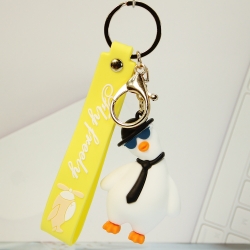 Cartoon Epoxy doll keychain pe...