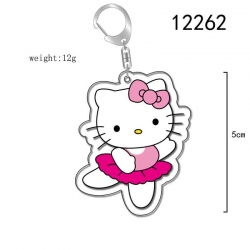 sanrio Cartoon Acrylic Keychai...