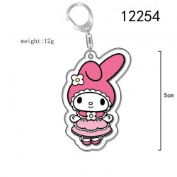 sanrio Cartoon Acrylic Keychai...