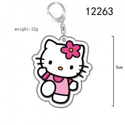 sanrio Cartoon Acrylic Keychai...