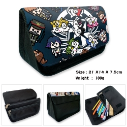 Dangan-Ronpa Velcro canvas zip...