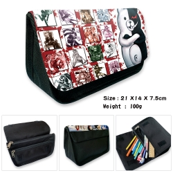 Dangan-Ronpa Velcro canvas zip...