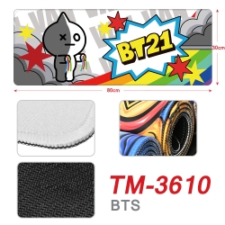 BTS Star style new lock edge mouse pad 30X80cm TM-3610