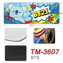 BTS Star style new lock edge mouse pad 30X80cm TM-3607