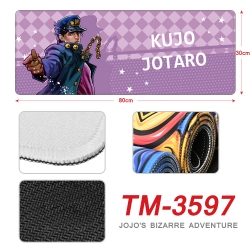 JoJos Bizarre Adventure Anime peripheral new lock edge mouse pad 30X80cm TM-3597