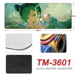 JoJos Bizarre Adventure Anime peripheral new lock edge mouse pad 30X80cm TM-3601