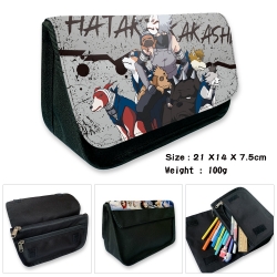 Naruto Velcro canvas zipper pe...