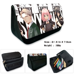 SPY×FAMILY Velcro canvas zippe...