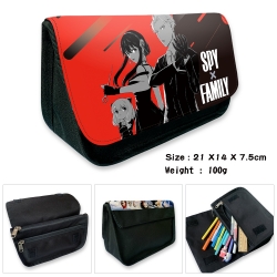 SPY×FAMILY Velcro canvas zippe...