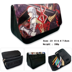 BERSERK Velcro canvas zipper p...
