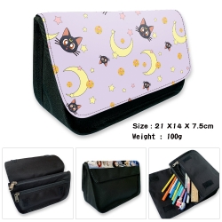 sailormoon Velcro canvas zippe...