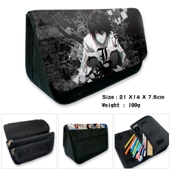 Death note Velcro canvas zippe...