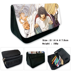 Death note Velcro canvas zippe...