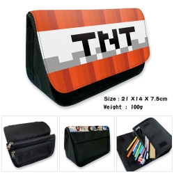 Minecraft  Velcro canvas zippe...