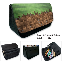 Minecraft  Velcro canvas zippe...