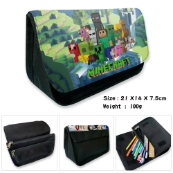 Minecraft  Velcro canvas zippe...