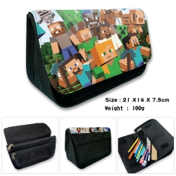 Minecraft  Velcro canvas zippe...