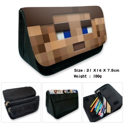 Minecraft  Velcro canvas zippe...