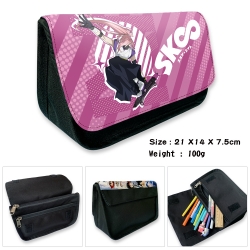 SK∞ Velcro canvas zipper penci...