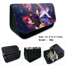 SK∞ Velcro canvas zipper penci...