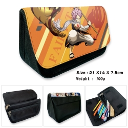 Fairy tail Velcro canvas zippe...