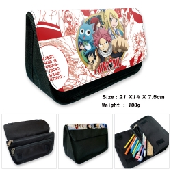 Fairy tail Velcro canvas zippe...