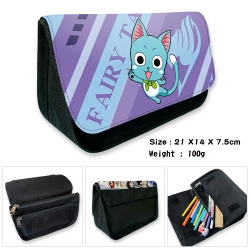 Fairy tail Velcro canvas zippe...