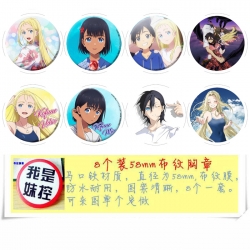 Summertime  Anime round Badge ...