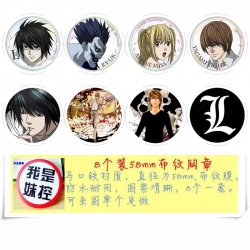 Death note Anime round Badge c...