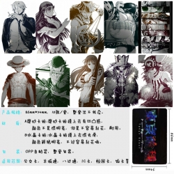 One Piece  Anime matte card st...