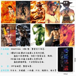 One Piece  Anime matte card st...