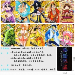 One Piece  Anime matte card st...