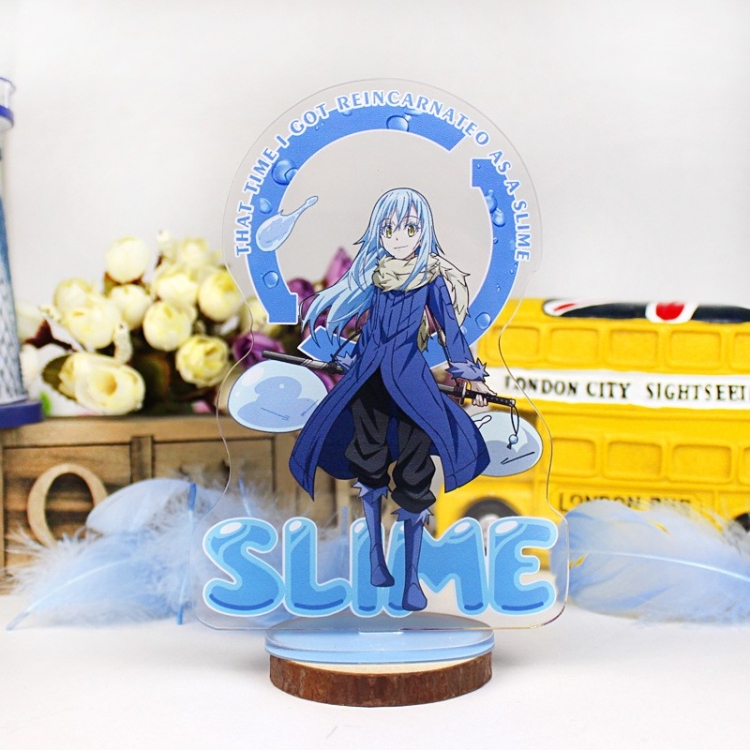 That Time I Got Slim Anime characters acrylic Standing Plates Keychain 16cm