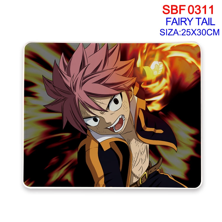 Fairy tail Anime peripheral mouse pad 25X30cm  SBF-311