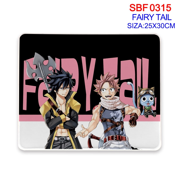 Fairy tail Anime peripheral mouse pad 25X30cm  SBF-315