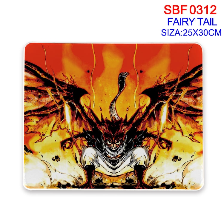 Fairy tail Anime peripheral mouse pad 25X30cm SBF-312