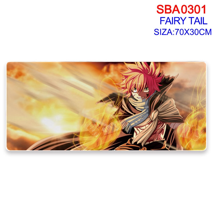 Fairy tail Anime peripheral mouse pad 70X30cm  SBA-301