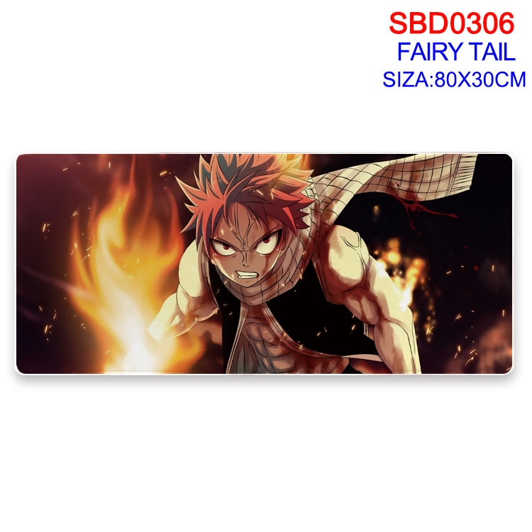 Fairy tail Anime peripheral mouse pad 80X30cm  SBD-306