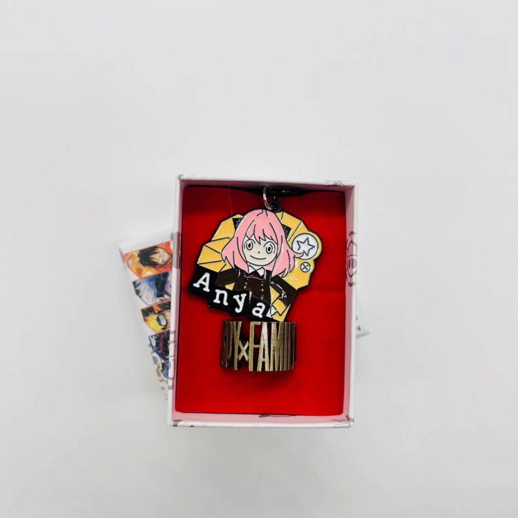 SPY×FAMILY Anime peripheral ring necklace box set of 2 style B