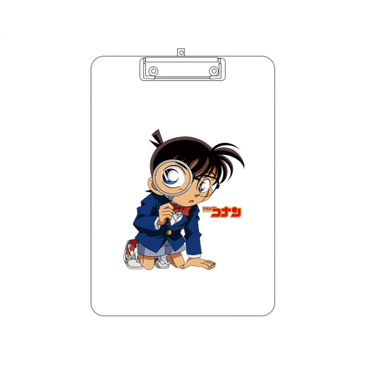 Detective conan Double-sided pattern acrylic board clip writing board clip pad 31X22CM price for 2 pcs