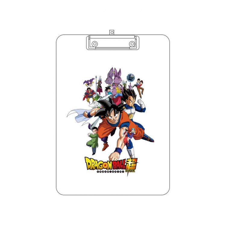 DRAGON BALL Double-sided pattern acrylic board clip writing board clip pad 31X22CM price for 2 pcs