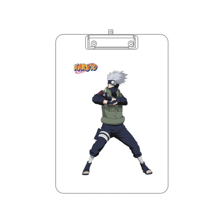 Naruto Double-sided pattern acrylic board clip writing board clip pad 31X22CM price for 2 pcs