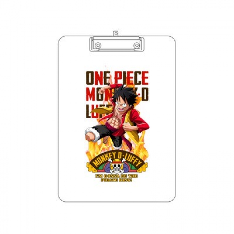 One Piece Double-sided pattern acrylic board clip writing board clip pad 31X22CM price for 2 pcs
