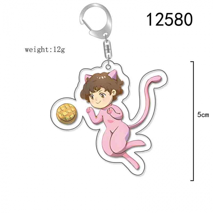 Stranger Things Anime Acrylic Keychain Charm  price for 5 pcs 12580