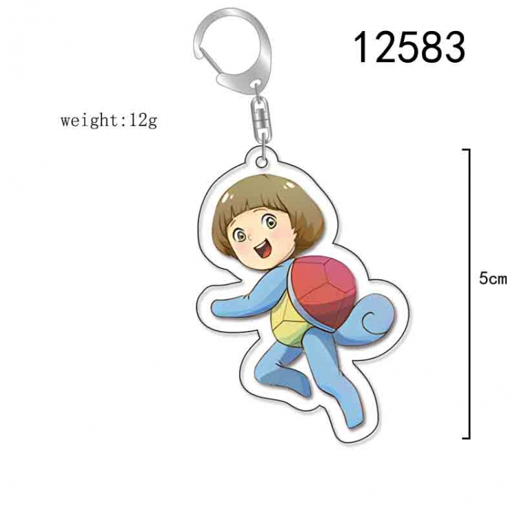 Stranger Things Anime Acrylic Keychain Charm  price for 5 pcs v