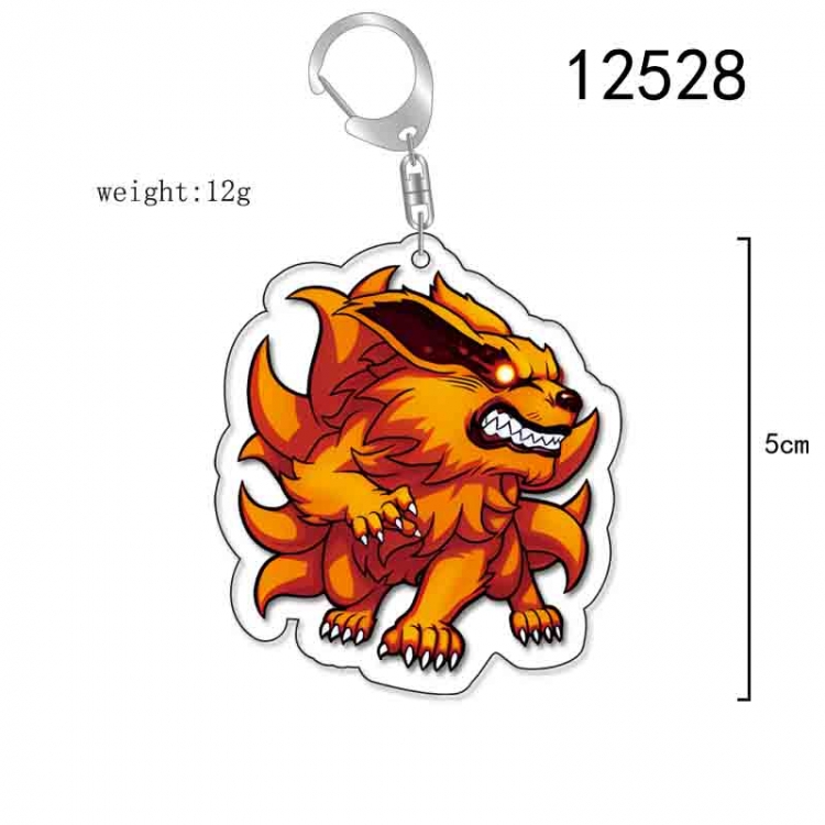 Naruto Anime Acrylic Keychain Charm  price for 5 pcs 12528