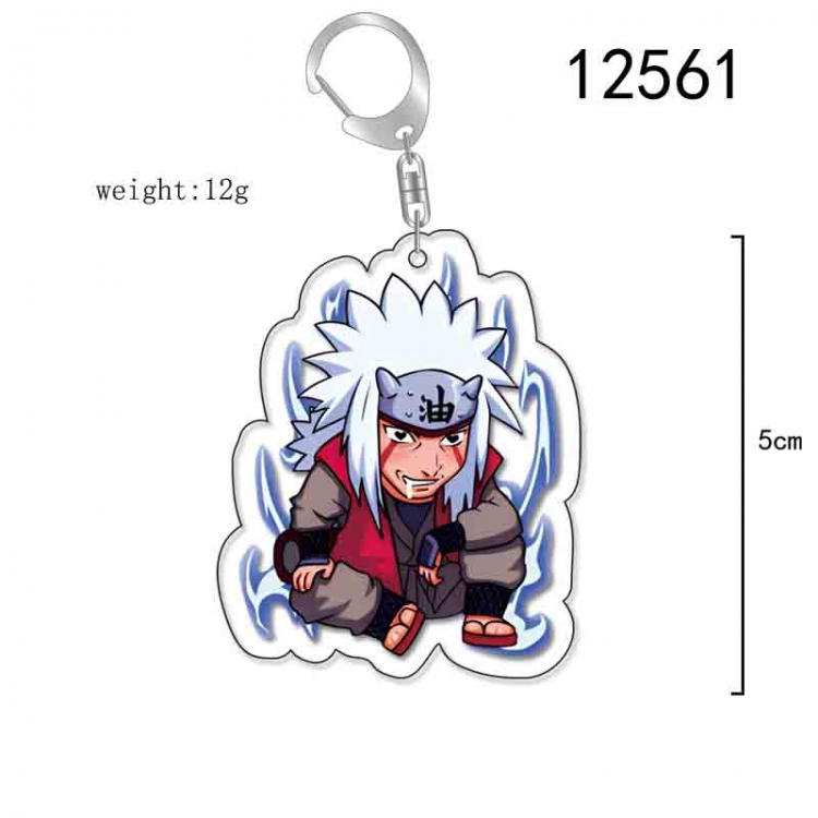 Naruto Anime Acrylic Keychain Charm  price for 5 pcs 12561