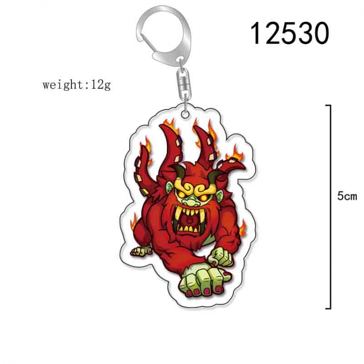 Naruto Anime Acrylic Keychain Charm  price for 5 pcs 12530