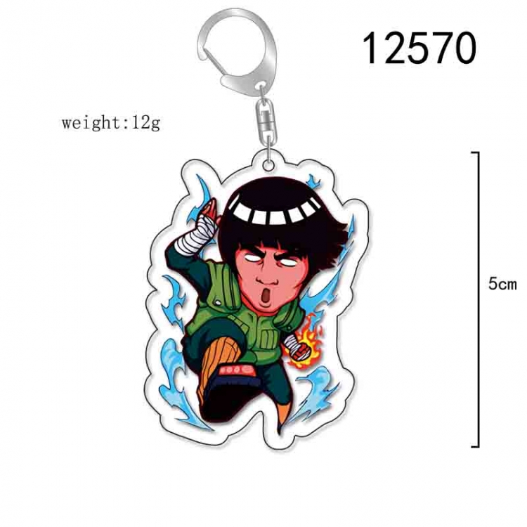 Naruto Anime Acrylic Keychain Charm  price for 5 pcs 12570