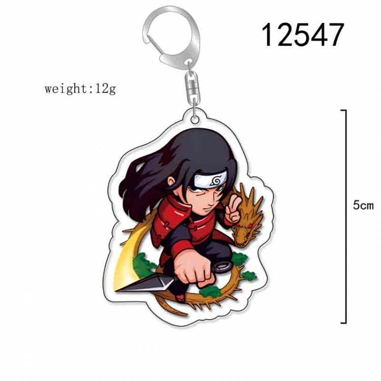 Naruto Anime Acrylic Keychain Charm  price for 5 pcs 12547
